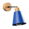 Elegant Black Wall Lamp, Metal Body, 10 x 12 cm, Height 100 cm, E14 Max 40W, IP20 | Glamorous Hotel-Style Lighting for Modern Spaces