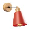 Elegant Black Wall Lamp, Metal Body, 10 x 12 cm, Height 100 cm, E14 Max 40W, IP20 | Glamorous Hotel-Style Lighting for Modern Spaces