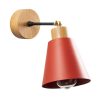 Elegant Black Wall Lamp, Metal Body, 10 x 12 cm, Height 100 cm, E14 Max 40W, IP20 | Glamorous Hotel-Style Lighting for Modern Spaces