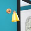 Elegant Black Wall Lamp, Metal Body, 10 x 12 cm, Height 100 cm, E14 Max 40W, IP20 | Glamorous Hotel-Style Lighting for Modern Spaces