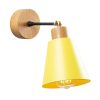 Elegant Black Wall Lamp, Metal Body, 10 x 12 cm, Height 100 cm, E14 Max 40W, IP20 | Glamorous Hotel-Style Lighting for Modern Spaces