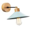 Elegant Black Wall Lamp, Metal Body, 10 x 12 cm, Height 100 cm, E14 Max 40W, IP20 | Glamorous Hotel-Style Lighting for Modern Spaces