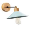 Elegant Black Wall Lamp, Metal Body, 10 x 12 cm, Height 100 cm, E14 Max 40W, IP20 | Glamorous Hotel-Style Lighting for Modern Spaces