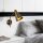 Elegant Black Wall Lamp, Metal Body, 10 x 12 cm, Height 100 cm, E14 Max 40W, IP20 | Glamorous Hotel-Style Lighting for Modern Spaces