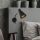 Elegant Black Wall Lamp, Metal Body, 10 x 12 cm, Height 100 cm, E14 Max 40W, IP20 | Glamorous Hotel-Style Lighting for Modern Spaces