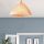 Elegant Copper Chandelier, 30 cm Diameter, 32 cm Height | Metal Body with Glass Cap, E27 Socket (Max 40W) | Stylish Solid Orange Design for Nostalgic Glam Home Décor | IP20 Rated