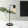 Elegant Black Wall Lamp, Metal Body, 10 x 12 cm, Height 100 cm, E14 Max 40W, IP20 | Glamorous Hotel-Style Lighting for Modern Spaces