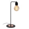 Elegant Black Wall Lamp, Metal Body, 10 x 12 cm, Height 100 cm, E14 Max 40W, IP20 | Glamorous Hotel-Style Lighting for Modern Spaces