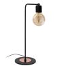 Elegant Black Wall Lamp, Metal Body, 10 x 12 cm, Height 100 cm, E14 Max 40W, IP20 | Glamorous Hotel-Style Lighting for Modern Spaces