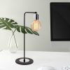 Elegant Black Wall Lamp, Metal Body, 10 x 12 cm, Height 100 cm, E14 Max 40W, IP20 | Glamorous Hotel-Style Lighting for Modern Spaces