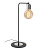 Elegant Black Wall Lamp, Metal Body, 10 x 12 cm, Height 100 cm, E14 Max 40W, IP20 | Glamorous Hotel-Style Lighting for Modern Spaces