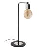 Elegant Black Wall Lamp, Metal Body, 10 x 12 cm, Height 100 cm, E14 Max 40W, IP20 | Glamorous Hotel-Style Lighting for Modern Spaces