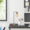 Elegant Black Wall Lamp, Metal Body, 10 x 12 cm, Height 100 cm, E14 Max 40W, IP20 | Glamorous Hotel-Style Lighting for Modern Spaces