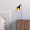 Elegant Black Wall Lamp, Metal Body, 10 x 12 cm, Height 100 cm, E14 Max 40W, IP20 | Glamorous Hotel-Style Lighting for Modern Spaces