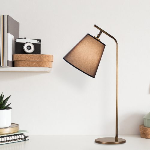 Elegant Black Wall Lamp, Metal Body, 10 x 12 cm, Height 100 cm, E14 Max 40W, IP20 | Glamorous Hotel-Style Lighting for Modern Spaces