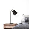 Elegant Black Wall Lamp, Metal Body, 10 x 12 cm, Height 100 cm, E14 Max 40W, IP20 | Glamorous Hotel-Style Lighting for Modern Spaces