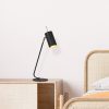 Elegant Black Wall Lamp, Metal Body, 10 x 12 cm, Height 100 cm, E14 Max 40W, IP20 | Glamorous Hotel-Style Lighting for Modern Spaces