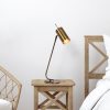 Elegant Black Wall Lamp, Metal Body, 10 x 12 cm, Height 100 cm, E14 Max 40W, IP20 | Glamorous Hotel-Style Lighting for Modern Spaces