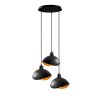 Elegant Black Wall Lamp, Metal Body, 10 x 12 cm, Height 100 cm, E14 Max 40W, IP20 | Glamorous Hotel-Style Lighting for Modern Spaces