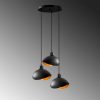 Elegant Black Wall Lamp, Metal Body, 10 x 12 cm, Height 100 cm, E14 Max 40W, IP20 | Glamorous Hotel-Style Lighting for Modern Spaces