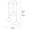 Elegant Black Wall Lamp, Metal Body, 10 x 12 cm, Height 100 cm, E14 Max 40W, IP20 | Glamorous Hotel-Style Lighting for Modern Spaces