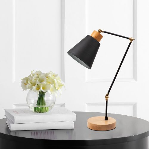 Elegant Black Wall Lamp, Metal Body, 10 x 12 cm, Height 100 cm, E14 Max 40W, IP20 | Glamorous Hotel-Style Lighting for Modern Spaces