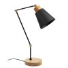 Elegant Black Wall Lamp, Metal Body, 10 x 12 cm, Height 100 cm, E14 Max 40W, IP20 | Glamorous Hotel-Style Lighting for Modern Spaces
