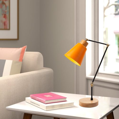 Elegant Black Wall Lamp, Metal Body, 10 x 12 cm, Height 100 cm, E14 Max 40W, IP20 | Glamorous Hotel-Style Lighting for Modern Spaces