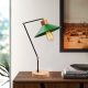 Elegant Black Wall Lamp, Metal Body, 10 x 12 cm, Height 100 cm, E14 Max 40W, IP20 | Glamorous Hotel-Style Lighting for Modern Spaces