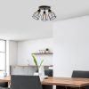 Elegant Black Wall Lamp, Metal Body, 10 x 12 cm, Height 100 cm, E14 Max 40W, IP20 | Glamorous Hotel-Style Lighting for Modern Spaces