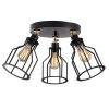Elegant Black Wall Lamp, Metal Body, 10 x 12 cm, Height 100 cm, E14 Max 40W, IP20 | Glamorous Hotel-Style Lighting for Modern Spaces