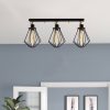 Elegant Black Wall Lamp, Metal Body, 10 x 12 cm, Height 100 cm, E14 Max 40W, IP20 | Glamorous Hotel-Style Lighting for Modern Spaces