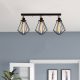 Elegant Black Wall Lamp, Metal Body, 10 x 12 cm, Height 100 cm, E14 Max 40W, IP20 | Glamorous Hotel-Style Lighting for Modern Spaces