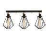 Elegant Black Wall Lamp, Metal Body, 10 x 12 cm, Height 100 cm, E14 Max 40W, IP20 | Glamorous Hotel-Style Lighting for Modern Spaces