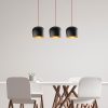 Elegant Black Wall Lamp, Metal Body, 10 x 12 cm, Height 100 cm, E14 Max 40W, IP20 | Glamorous Hotel-Style Lighting for Modern Spaces