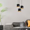 Elegant Black Wall Lamp, Metal Body, 10 x 12 cm, Height 100 cm, E14 Max 40W, IP20 | Glamorous Hotel-Style Lighting for Modern Spaces