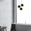 Elegant Black Wall Lamp, Metal Body, 10 x 12 cm, Height 100 cm, E14 Max 40W, IP20 | Glamorous Hotel-Style Lighting for Modern Spaces