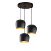 Elegant Black Wall Lamp, Metal Body, 10 x 12 cm, Height 100 cm, E14 Max 40W, IP20 | Glamorous Hotel-Style Lighting for Modern Spaces