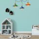 Elegant Black Wall Lamp, Metal Body, 10 x 12 cm, Height 100 cm, E14 Max 40W, IP20 | Glamorous Hotel-Style Lighting for Modern Spaces