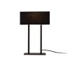 Elegant Black Wall Lamp, Metal Body, 10 x 12 cm, Height 100 cm, E14 Max 40W, IP20 | Glamorous Hotel-Style Lighting for Modern Spaces