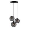 Elegant Black Wall Lamp, Metal Body, 10 x 12 cm, Height 100 cm, E14 Max 40W, IP20 | Glamorous Hotel-Style Lighting for Modern Spaces