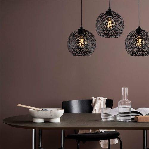 Elegant Black Wall Lamp, Metal Body, 10 x 12 cm, Height 100 cm, E14 Max 40W, IP20 | Glamorous Hotel-Style Lighting for Modern Spaces