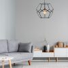 Elegant Black Wall Lamp, Metal Body, 10 x 12 cm, Height 100 cm, E14 Max 40W, IP20 | Glamorous Hotel-Style Lighting for Modern Spaces