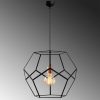 Elegant Black Wall Lamp, Metal Body, 10 x 12 cm, Height 100 cm, E14 Max 40W, IP20 | Glamorous Hotel-Style Lighting for Modern Spaces