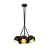 Elegant Black Wall Lamp, Metal Body, 10 x 12 cm, Height 100 cm, E14 Max 40W, IP20 | Glamorous Hotel-Style Lighting for Modern Spaces