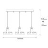 Elegant Black Wall Lamp, Metal Body, 10 x 12 cm, Height 100 cm, E14 Max 40W, IP20 | Glamorous Hotel-Style Lighting for Modern Spaces