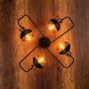 Elegant Black Wall Lamp, Metal Body, 10 x 12 cm, Height 100 cm, E14 Max 40W, IP20 | Glamorous Hotel-Style Lighting for Modern Spaces