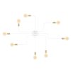 Elegant Black Wall Lamp, Metal Body, 10 x 12 cm, Height 100 cm, E14 Max 40W, IP20 | Glamorous Hotel-Style Lighting for Modern Spaces