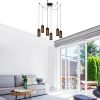 Elegant Black Wall Lamp, Metal Body, 10 x 12 cm, Height 100 cm, E14 Max 40W, IP20 | Glamorous Hotel-Style Lighting for Modern Spaces