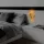 Elegant gold wall lamp, metal housing, 17 x 12 x 13 cm | IP20, LED 1W 3000K | Stylish lighting for modern interior design, perfect for living room, bedroom and hallway atmosphere